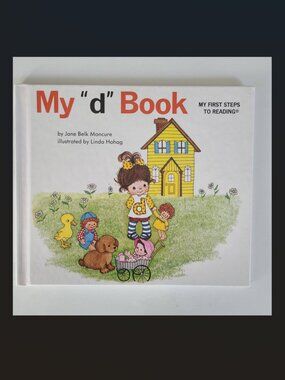5/$15 Kids Book Moncure My d Book Preschool Early Reading HC Phonics Alphabet